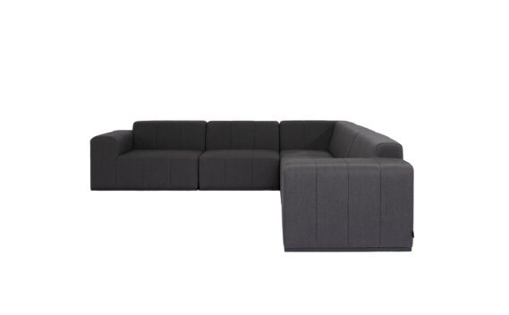 Connect Modular 5 L-Sectional Modular Sofa - Sooty by Blinde Design