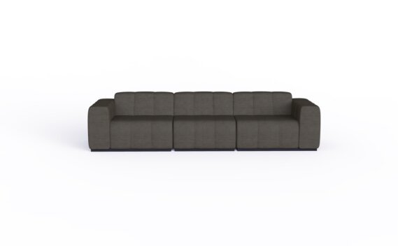 Connect Modular 3 Sofa Canapé modulaire - Flanelle by Blinde Design