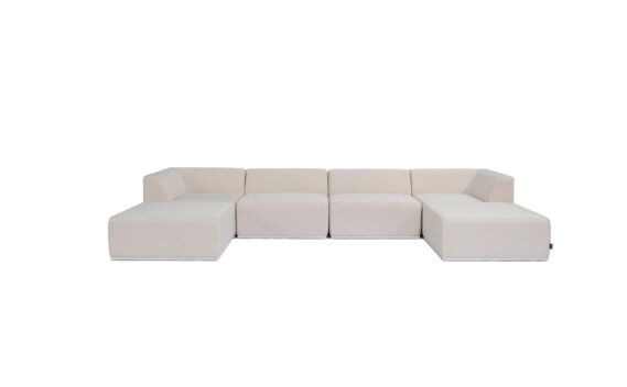 Relax Modular 6 U-Chaise Sectional Modular Sofa - Canvas by Blinde Design