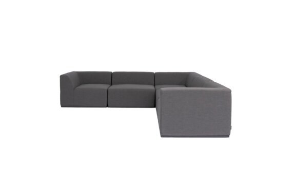 Relax Modular 5 L-Sectional Modular Sofa - Flanelle by Blinde Design