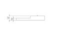Platform Nº 2 - Technical Drawing / Front by Blinde Design