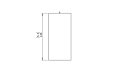 Round Nº 3 - Technical Drawing / Front by Blinde Design