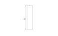 Round Nº 4 - Technical Drawing / Front by Blinde Design