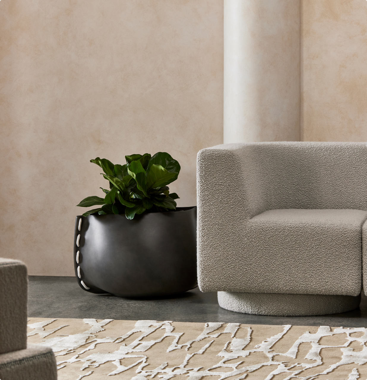 Stitch Planters on residential setting